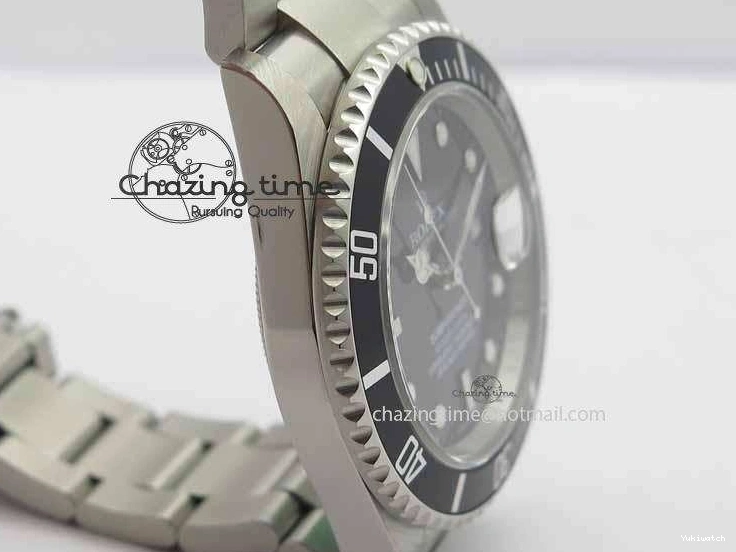 Metal Bracelet 16610 Submariner LN SH3135 Bezel JF Black Edition SS Best On 1:1 1231